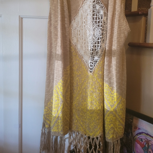 Croquet bohemian vest - Picture 2 of 3